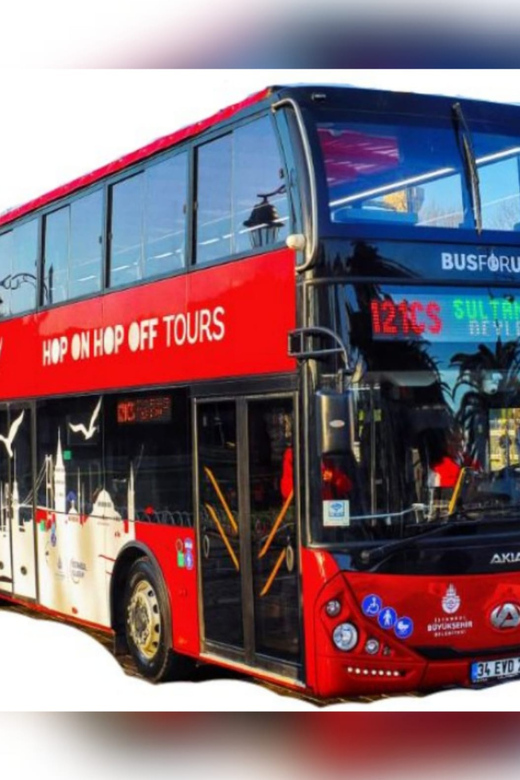 Istanbul: 48-Hour Hop-On Hop-Off Double Decker Bus Ticket - The double-decker experience: panoramic views, real downtime, and less friction