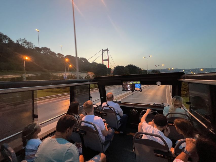 Istanbul: Two Continents Evening Bus Tour with Commentary - Getting on board at BUSFORUS Istanbul (Sultanahmet start)