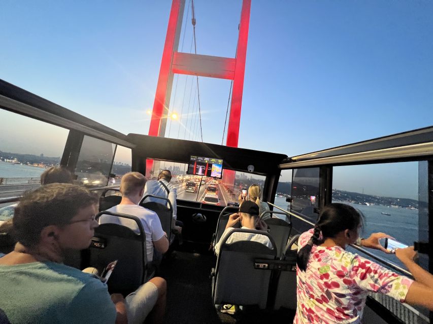 Istanbul: Two Continents Evening Bus Tour with Commentary - Besiktas to Taksim Square: the city’s momentum