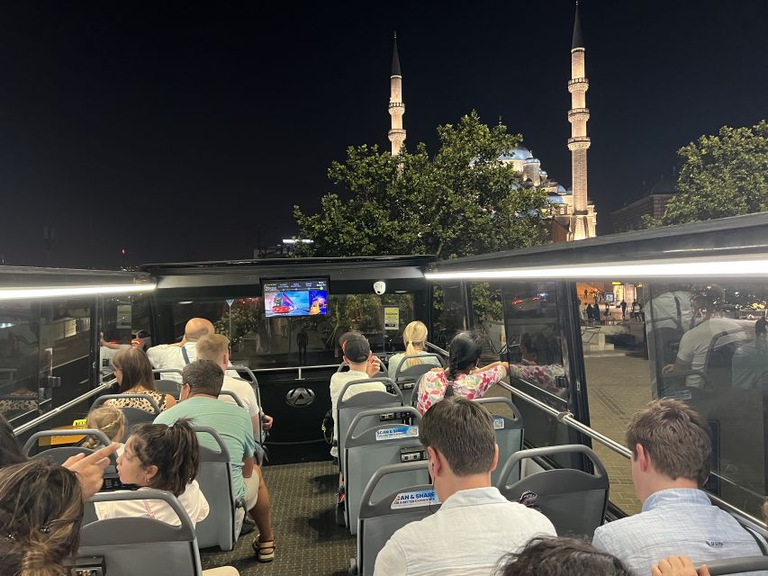 Istanbul: Two Continents Evening Bus Tour with Commentary - Sultanahmet District: classic icons, explained as you pass