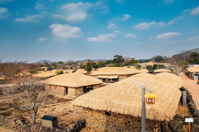Jeju Eastern Must visit Unesco Bus Tour - Seongeup Folk Village: traditional houses, songs, and Jeju dialect
