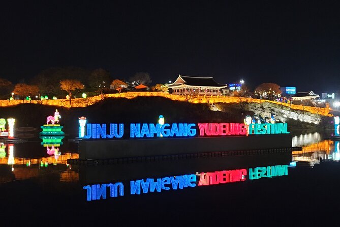 Jinju Namgang Yudeung Festival Bus tour from Busan - Key highlights at a glance