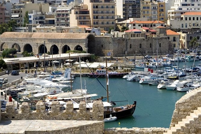 KNOSSOS & HERAKLION CRETE, day professional guided coach tour - Old market free time: shopping, photos, and lunch on your terms