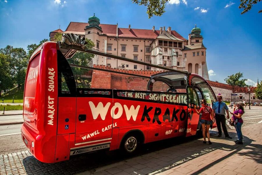 Krakow: Hop-On Hop-Off Bus Tour with Audio Guide - Key things to know before you ride