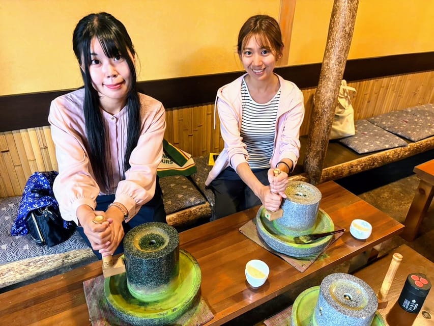Kyoto: Nara & Traditional Matcha Experience Bus Tour - Uji matcha made from scratch: the activity that turns into a souvenir