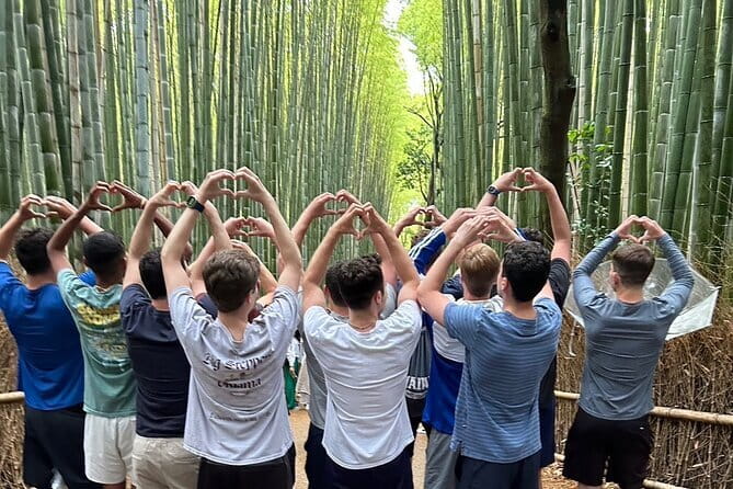 Kyoto Sagano Romantic Train in Arashiyama Bus Tour - Tenryuji temple and bamboo forest time: a Kyoto classic, paced for groups