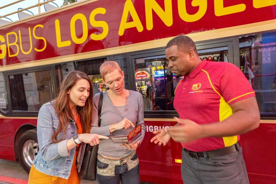 LA: Hop-on Hop-off Tour by Open-top Bus with 19 Stops - Blue Route: Santa Monica Pier, beach vibes, and a calmer LA day