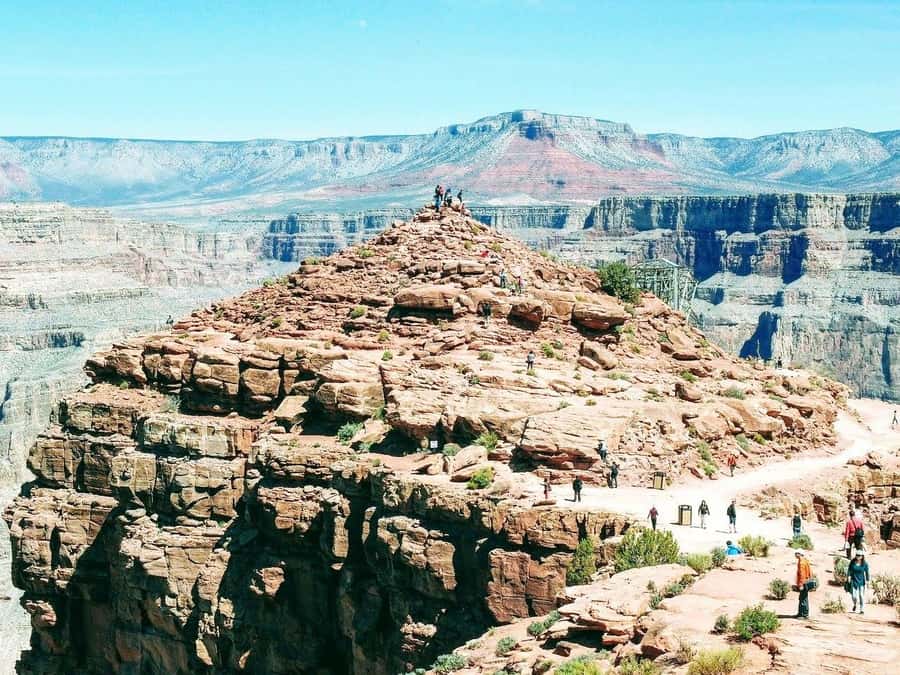 Las Vegas: Grand Canyon West Bus Tour with Guided Walk - Guano Point and the Edge Walk: Where the Canyon Look Changes