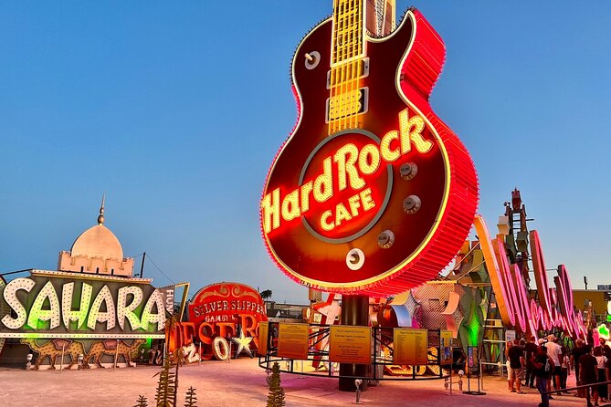 Las Vegas: Neon Museum Night Experience and Open-Top Bus Tour - Where this tour shines: neon lights plus guided structure