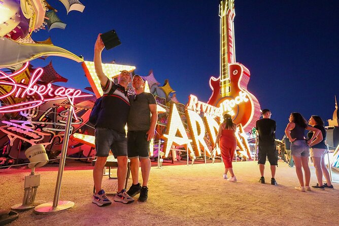 Las Vegas: Neon Museum Night Experience and Open-Top Bus Tour - Neon Museum Night Experience: the 45-minute plan that works
