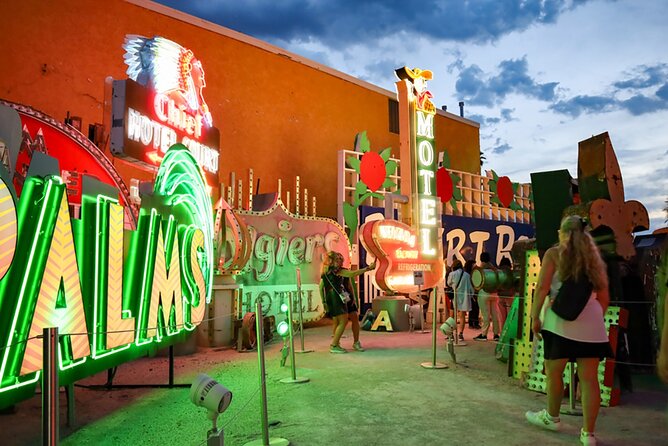 Las Vegas: Neon Museum Night Experience and Open-Top Bus Tour - The open-top bus ride: where to sit and what you’ll see