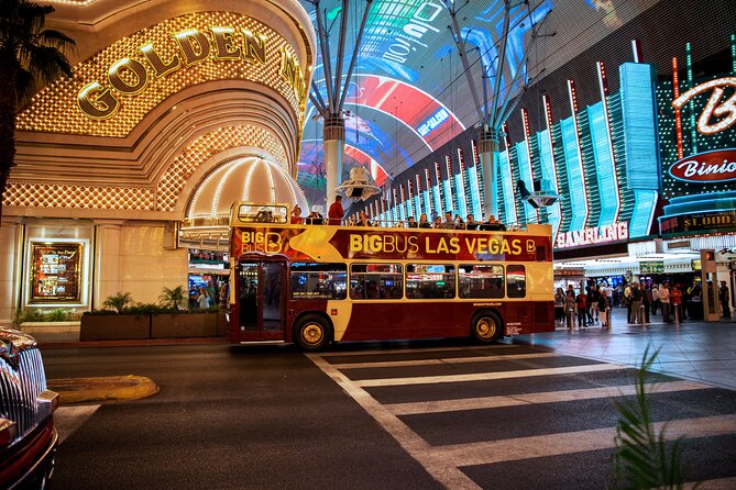 Las Vegas: Neon Museum Night Experience and Open-Top Bus Tour - Comfort reality check: open-air vibes and traffic delays