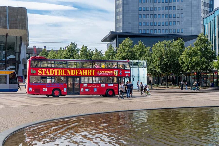 Leipzig: Bus Tour - Key Points at a Glance