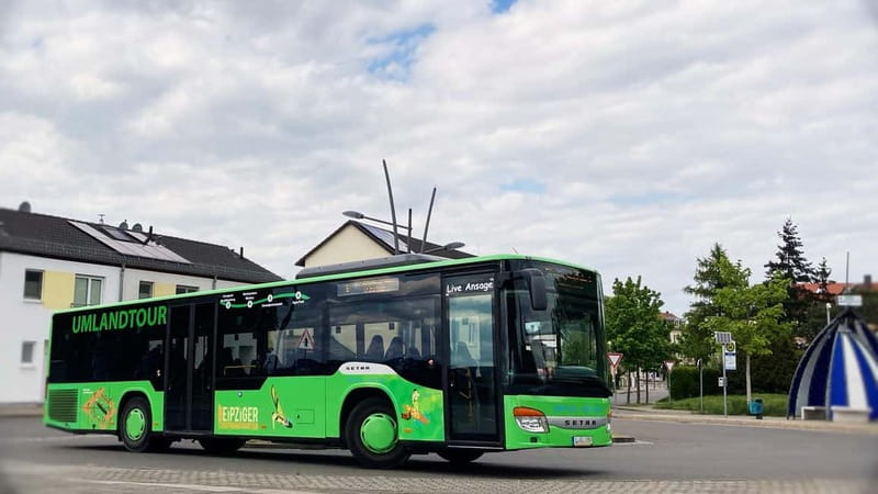 Leipzig: Hop-On-Hop-Off Bus Tour & City Walk - How the hop-on hop-off concept works in Leipzig’s south