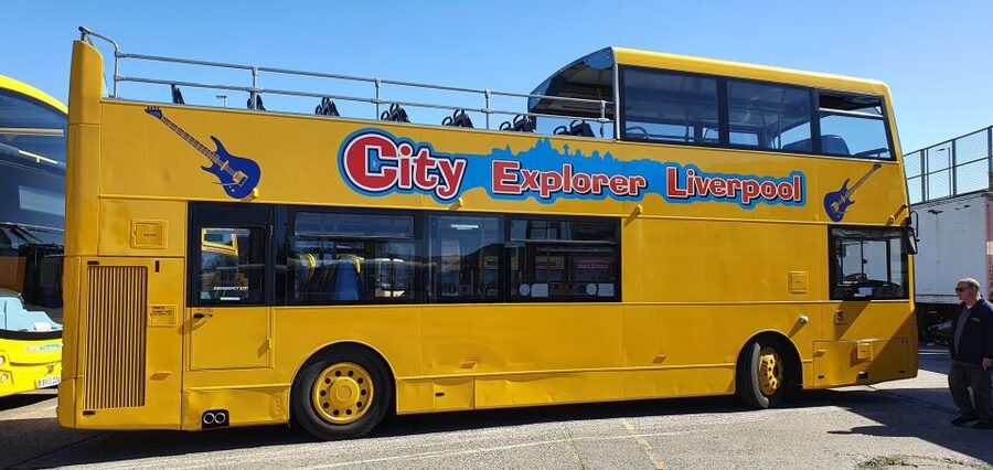 Liverpool: Beatles Explorer Bus Tour Ticket - Royal Albert Dock to Pier Head: the route starts with big momentum