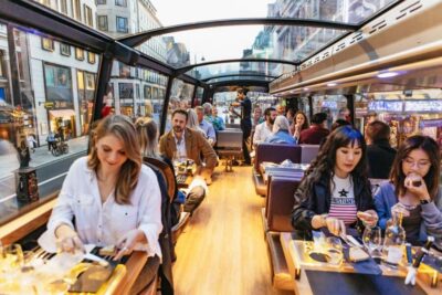 London: 6-Course Gourmet Dinner on a Luxury Coach - Following the sights: From St. Paul’s to the Houses of Parliament