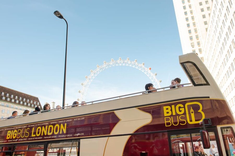London: Big Bus Hop-on, Hop-off with Optional River Cruise - Panoramic Evening Tour: London at night from a focused route