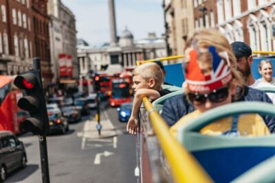 London: Children's Open Top Bus Tour - The 45-minute route that hits the big landmarks without dragging on