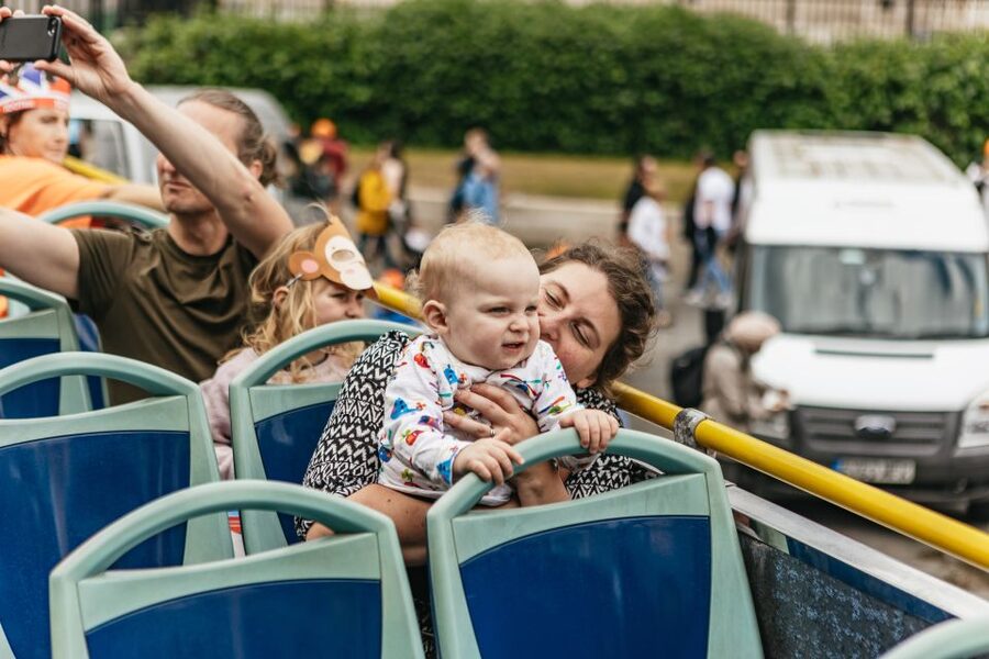 London: Children's Open Top Bus Tour - Open-top bus reality check: rain, heat, and London interruptions