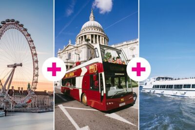 London Eye Ticket, Big Bus Hop-on Hop-Off Tour & River Cruise - How the Hop-On Hop-Off Loop Helps You Plan Your Day