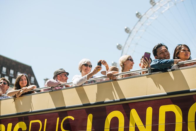 London Eye Ticket, Big Bus Hop-on Hop-Off Tour & River Cruise - The North Side Option: Euston, King’s Cross, St. Pancras, and the British Museum