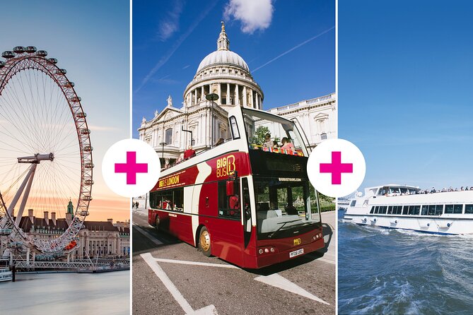 London Eye Ticket, Big Bus Hop-on Hop-Off Tour & River Cruise - How the Hop-On Hop-Off Loop Helps You Plan Your Day