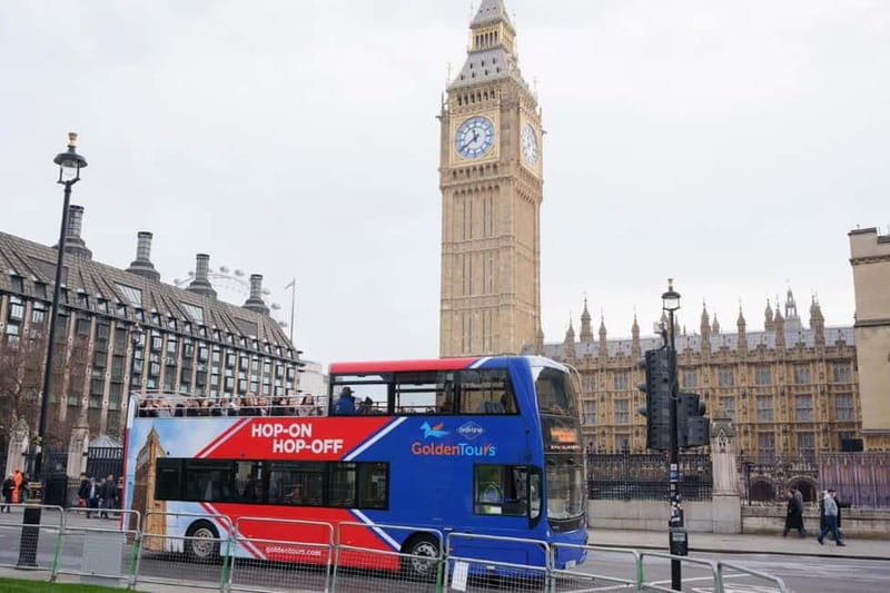 London: Golden Tours Gray Line Hop-on Hop-off Bus Tour - A practical way to get oriented fast: the hop-on hop-off rhythm