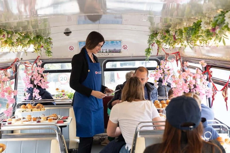 London: Great British Afternoon Tea Bus Tour - The Routemaster + Afternoon Tea Idea That Actually Works