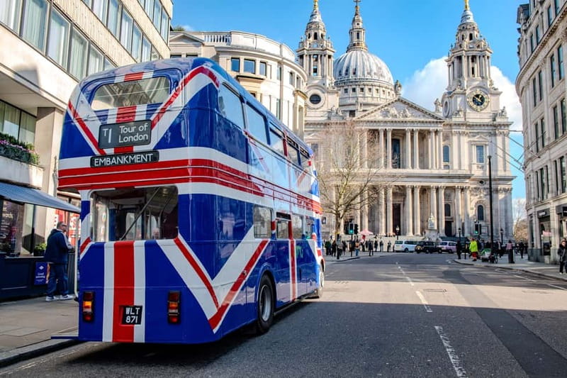 London: Great British Afternoon Tea Bus Tour - What’s Included: Tea, Treats, and Guided Sights