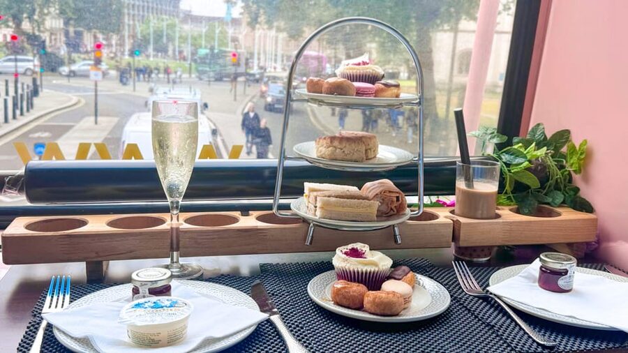 London: Taylor Swift-Inspired Afternoon Tea Bus Tour - Afternoon tea on wheels: what the tea service is really like