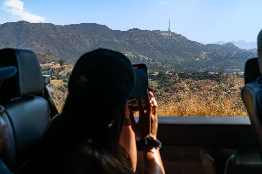 Los Angeles: Celebrity Homes and Hollywood Open-Air Bus Tour - Hollywood Hills and Mulholland Drive Views: Where the Bus Ride Turns Scenic