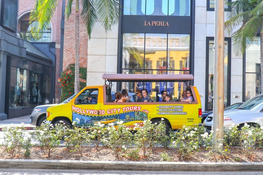 Los Angeles: Hollywood & Celebrity Homes Open-Air Bus Tour - Open-top comfort: what to wear so the ride feels good