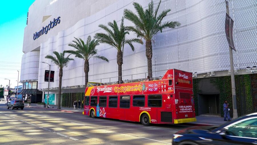 Los Angeles: Hop-On Hop-Off Bus Tour with Audio Guide - Downtown LA Purple Route: The Broad, Disney Concert Hall, Grand Central Market, GRAMMY Museum