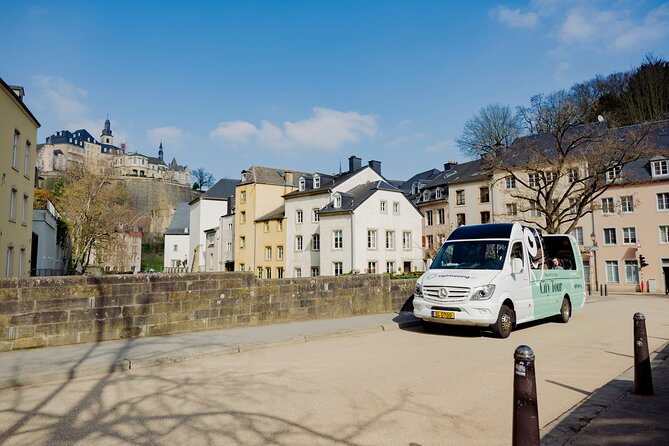 Luxembourg City Bus Tour - Justice Quarter and Plateau du St Esprit: Upper Town Views
