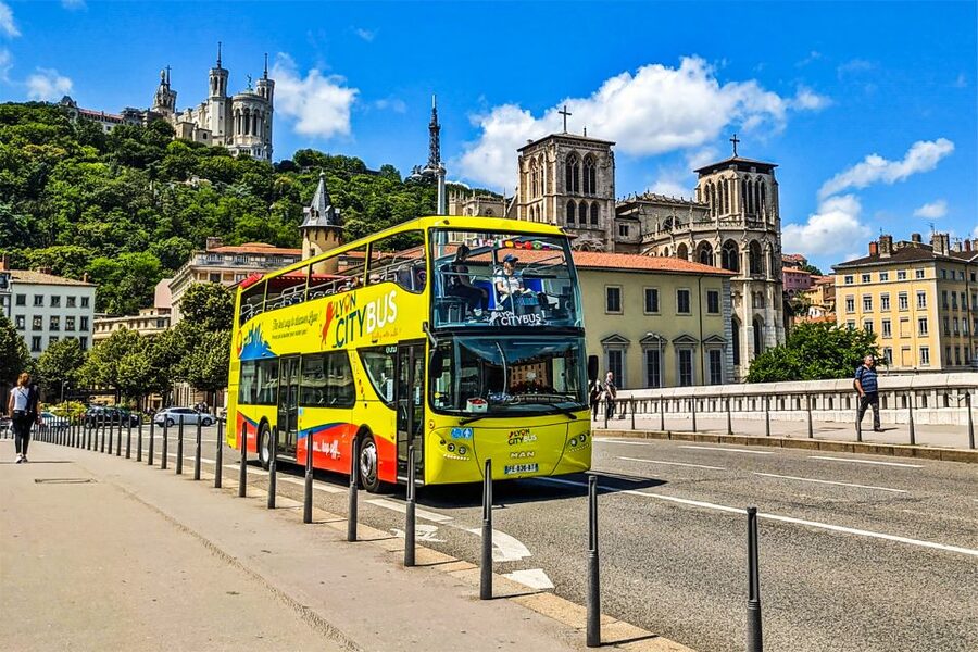 Lyon City Hop-on Hop-off Sightseeing Bus Tour - Painted Wall to Mur Peint: Street Art With a View
