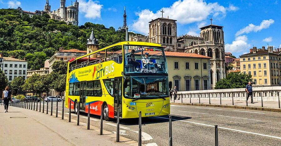 Lyon City Hop-on Hop-off Sightseeing Bus Tour - Getting the Audio Right With REWIND and Your Own Earphones