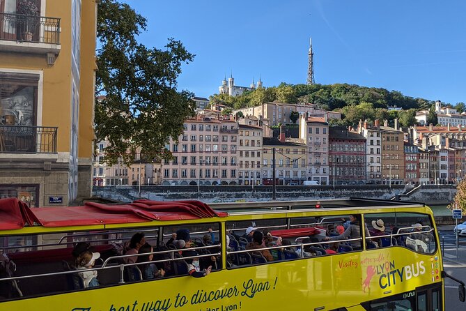 Lyon Hop-On Hop-Off Tour with Audio Commentary - Vieux Lyon, then out toward Musée des Confluences
