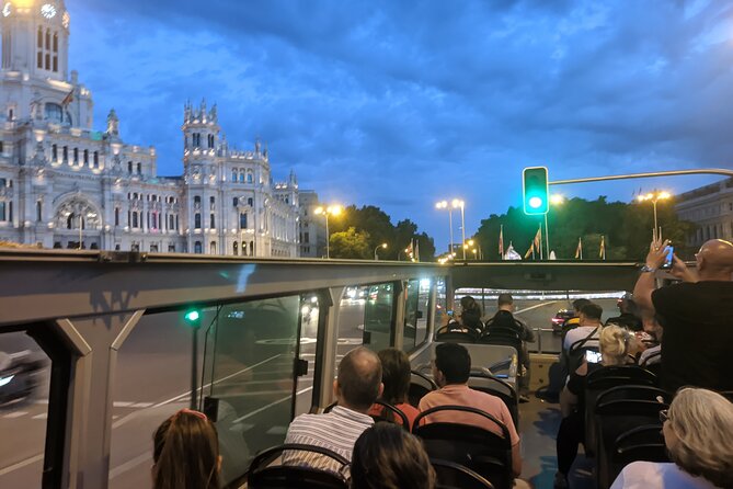 Madrid Big Bus Night Tour - Retiro to Las Ventas: classic Madrid power points