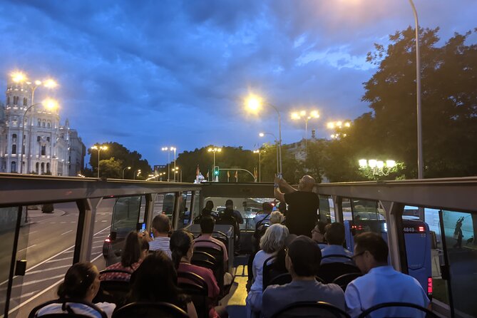 Madrid Big Bus Night Tour - Live guide audio: what to expect, and what can go wrong