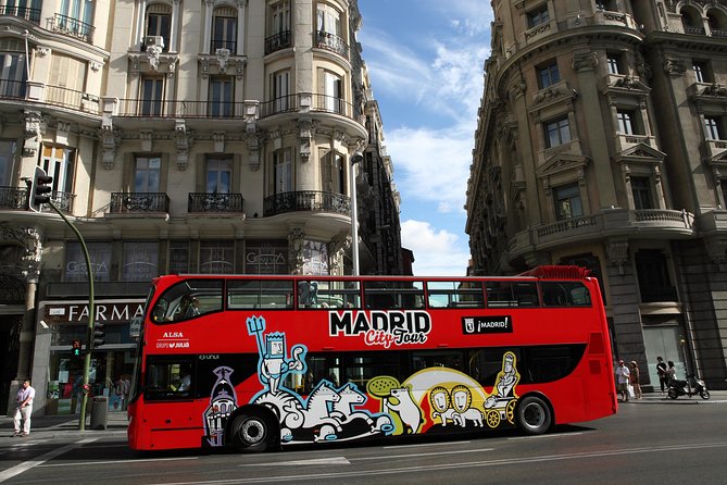 Madrid Panoramic City Bus Tour - Blue Route (Historic Madrid): Royal Palace, Prado, and the Prado boulevard views