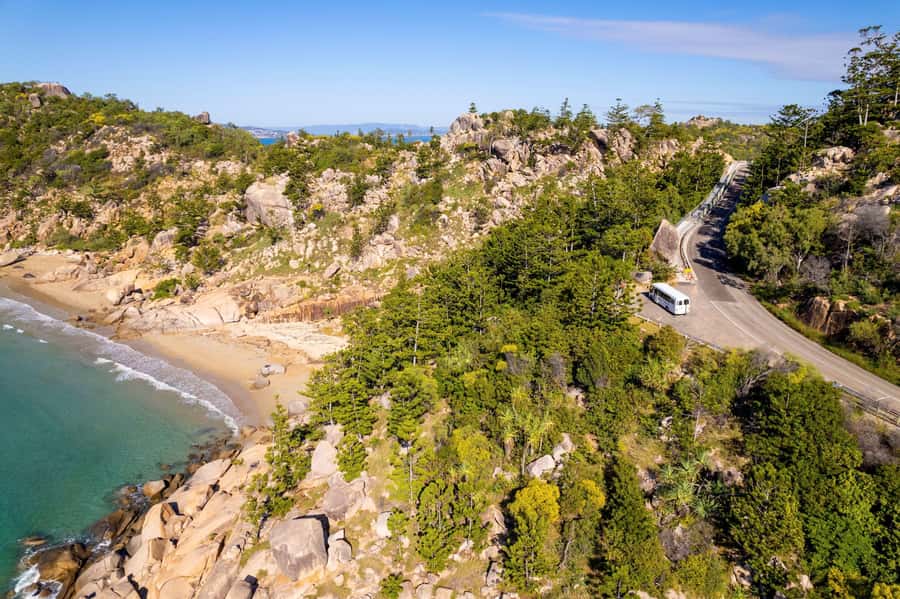 Magnetic Island: Guided Bus Tour with Morning Tea - Horseshoe Bay: a full hour for downtime and optional swimming
