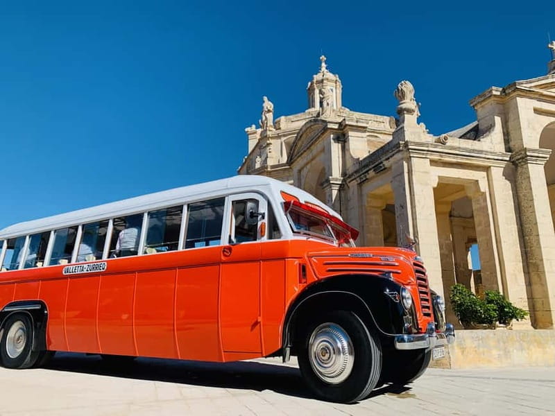 Malta: 5 hr Vintage Bus Tour - Mdina & Blue Grotto inc. food - Siġġiewi snack tasting: a short stop that actually feeds you