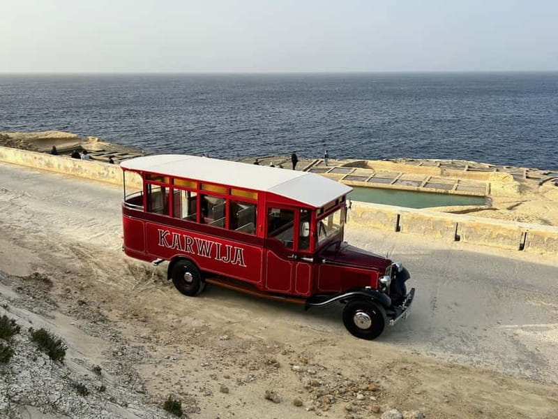 Malta: 5 hr Vintage Bus Tour - Mdina & Blue Grotto inc. food - Guides and drivers: why the tone matters on a short tour