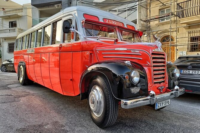 Malta Half Day Vintage Bus Tour - Blue Grotto Il-Hnejja: quick stop rhythm and the optional boat fee