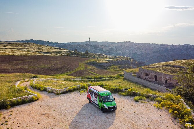 Matera Official Open Bus Tour with entrance to Casa Grotta - Chiesa di S. Antonio Abate al Sasso Barisano: a rock church that hits differently in person
