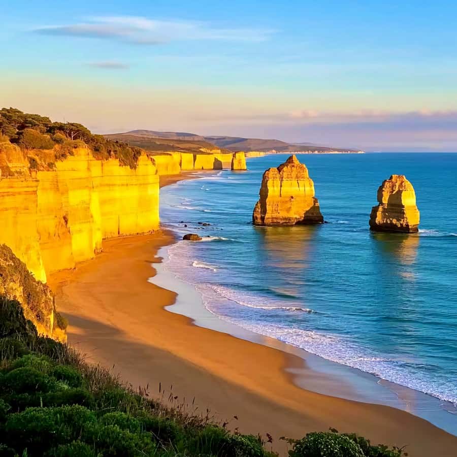 Melbourne Great Ocean Road Benz SmallGroup&LuxCoach BigGroup - Apollo Bay lunch stop: make it yours, not the bus’s schedule