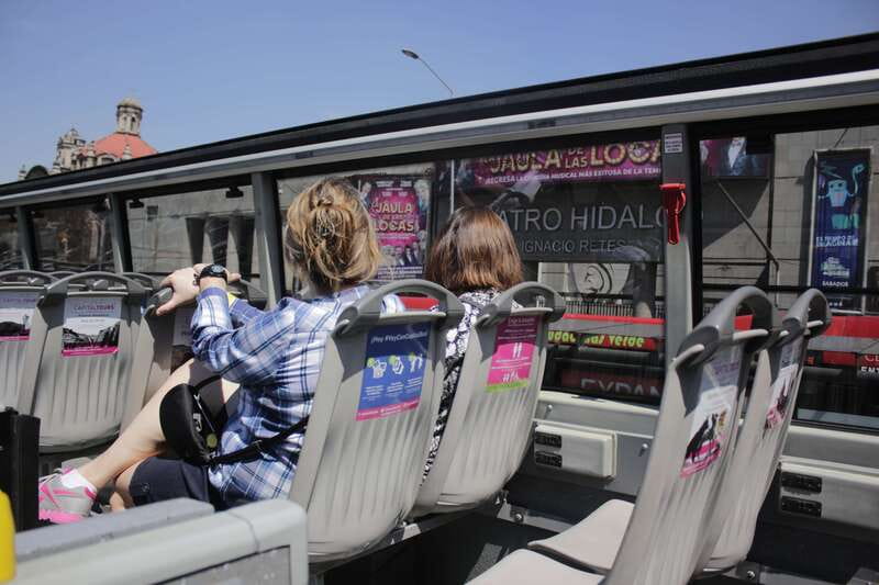 Mexico City: Hop-On Hop-Off Bus City Tour - Yellow Circuit (Downtown to Temples): Museums, Guadalupe area, and the Benito Juárez Hemicycle