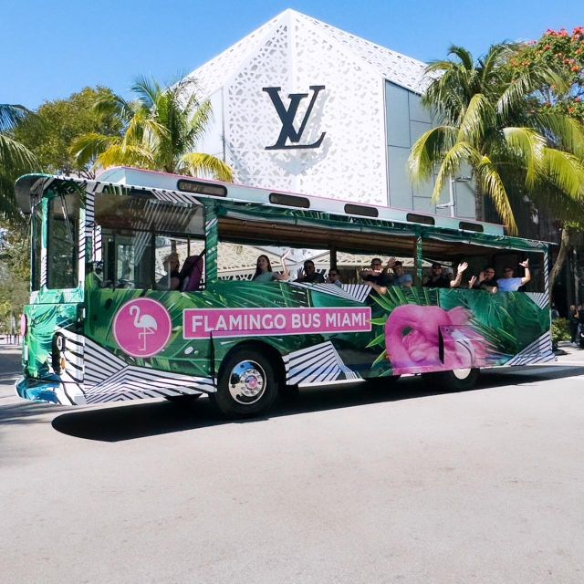 Miami Bus Tour Flamingo Open Air Trolley Bus Tours City Tour - Key highlights worth your attention
