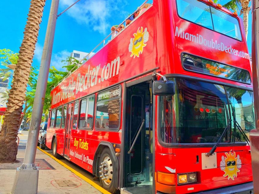 Miami: Double-Decker Bus Tour with Optional Boat Cruise - The ride itself: Art Deco views, Downtown scenes, and Little Havana