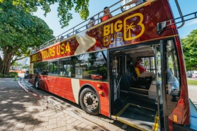 Miami: Half-Day Open-Top Bus Tour Plus Biscayne Bay Cruise - Getting Oriented: 333 Biscayne Blvd and Bayside Marketplace
